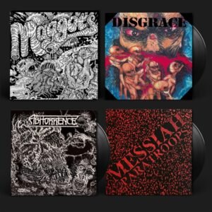 Abhorrence / Disgrace / Messiah Paratroops - Maggots
